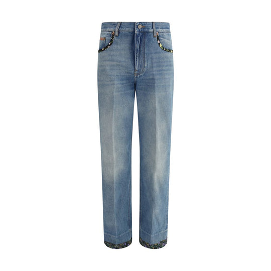 Valentino Jeans mit Blumendetails