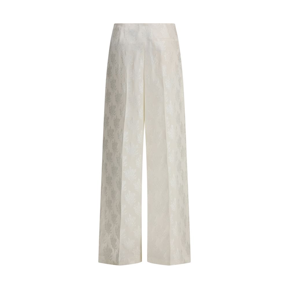 Fendi Satin-Bouquet-Hose