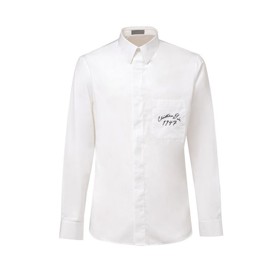 Dior Weißes Baumwollhemd