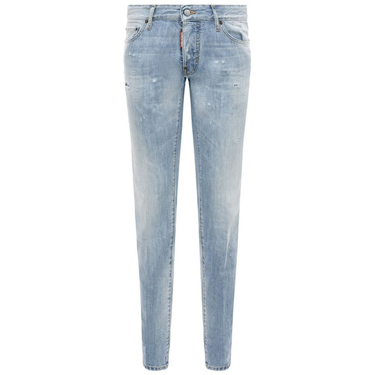 Dsquared² Hellblaue Baumwolle Herren Jeans