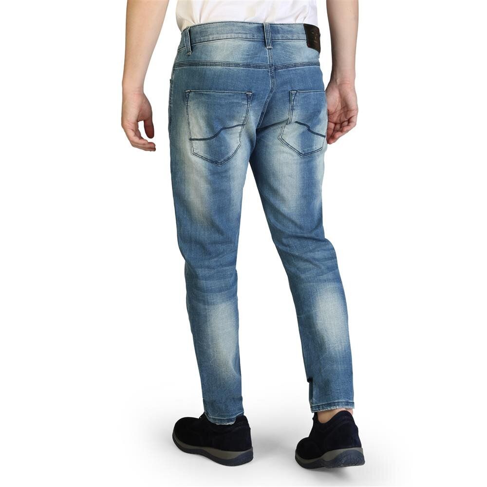 Yes Zee Blaue Baumwolle Herren Slim Fit Jeans