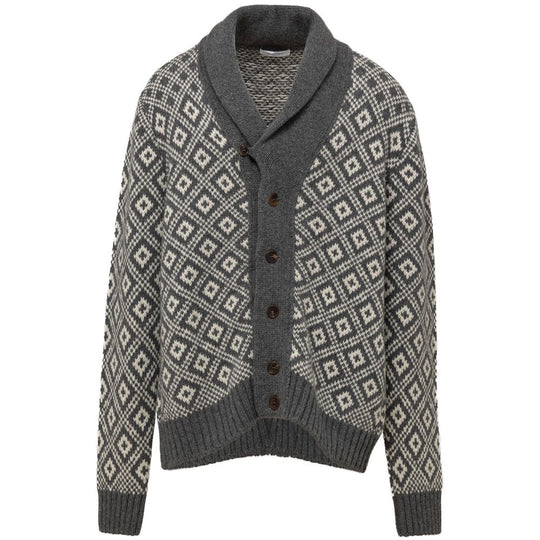 Cruciani Bicolor Kaschmir-Strickjacke
