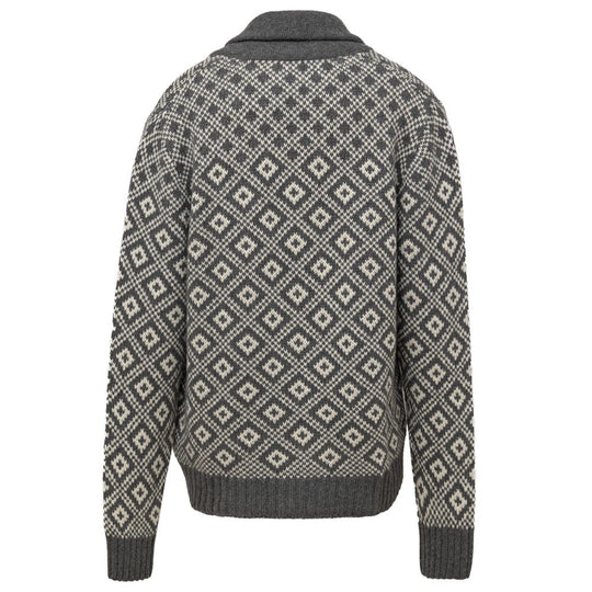 Cruciani Bicolor Kaschmir-Strickjacke