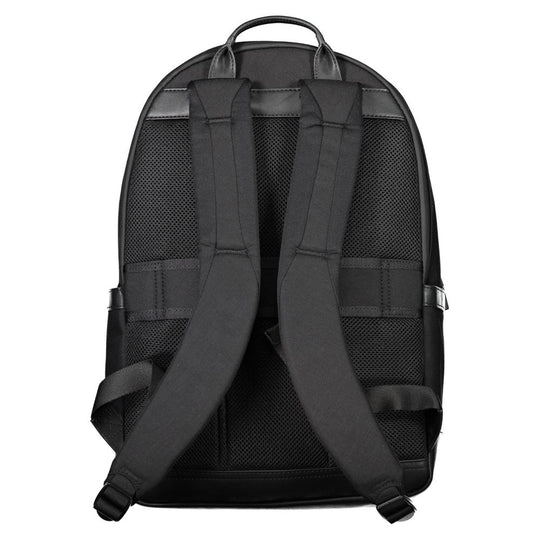 Tommy Hilfiger Schwarzer Nylon-Rucksack für Männer