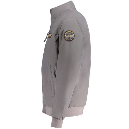 Napapijri Graue Polyamid Herren Jacke
