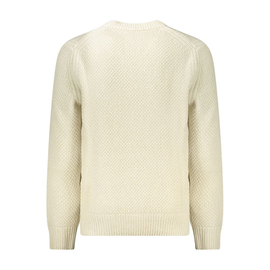 Hugo Boss Beigefarbener Pullover aus Wolle für Männer