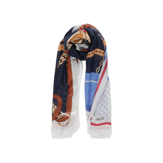 Liu Jo Blauer Polyester-Schal