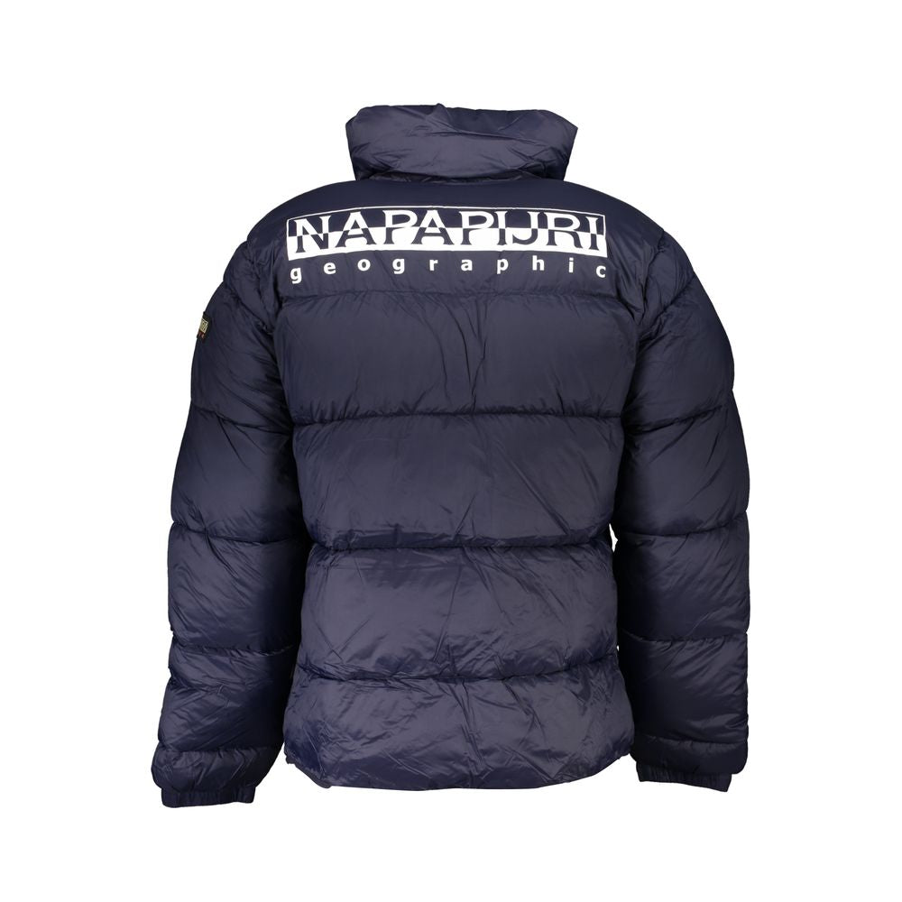 Napapijri Blaue Polyamid-Jacke für Männer