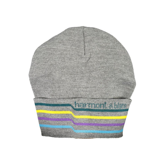 Harmont & Blaine Graue Wollmütze für Männer