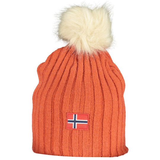 Norway 1963 Orangefarbener Polyester-Hut