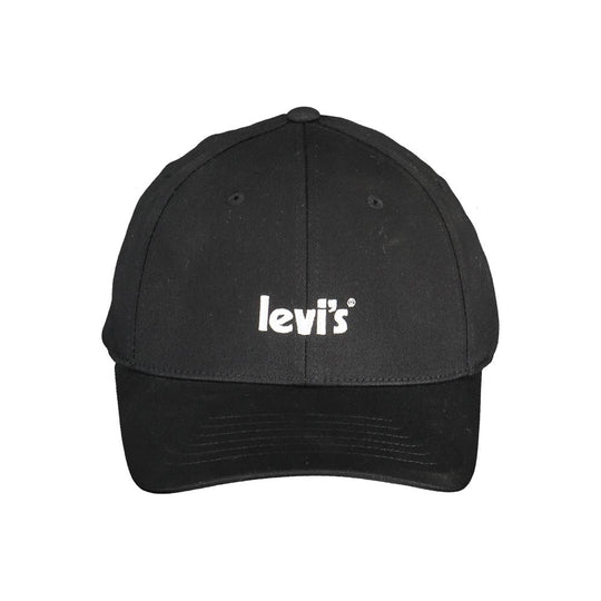 Levi's Schwarze Baumwollhüte & Mützen