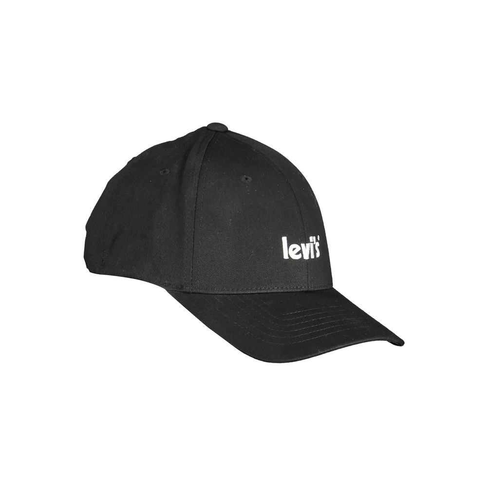 Levi's Schwarze Baumwollhüte & Mützen
