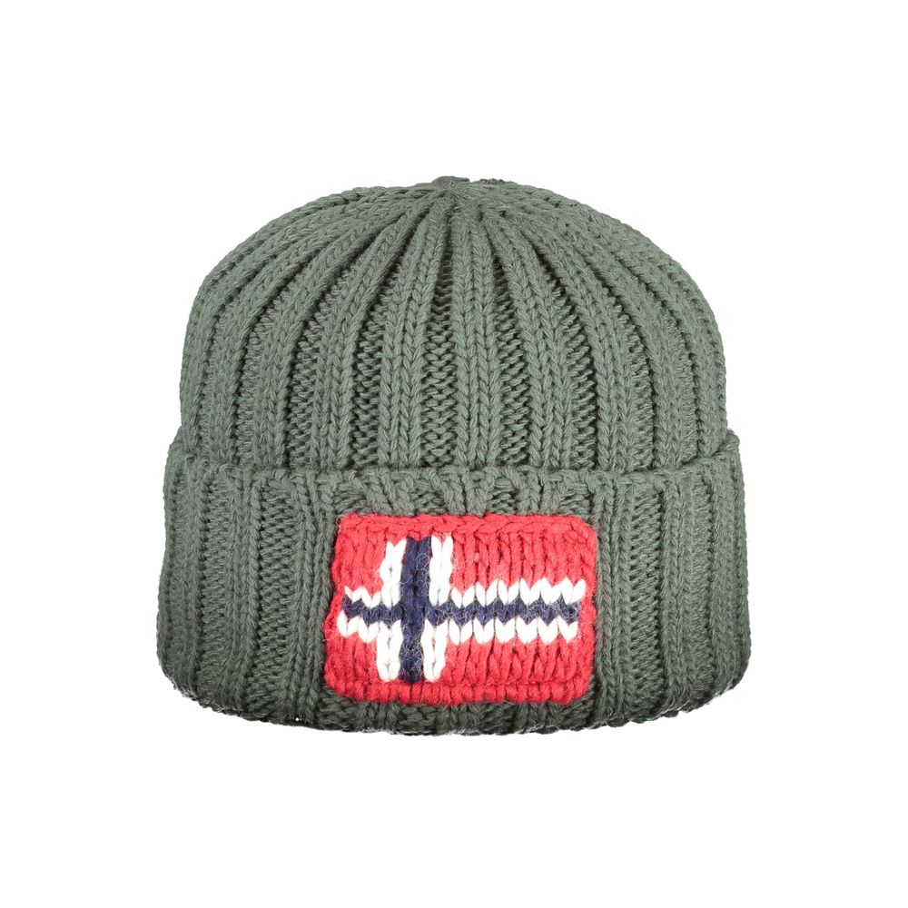 Napapijri Grünes Acryl Männer Kappe