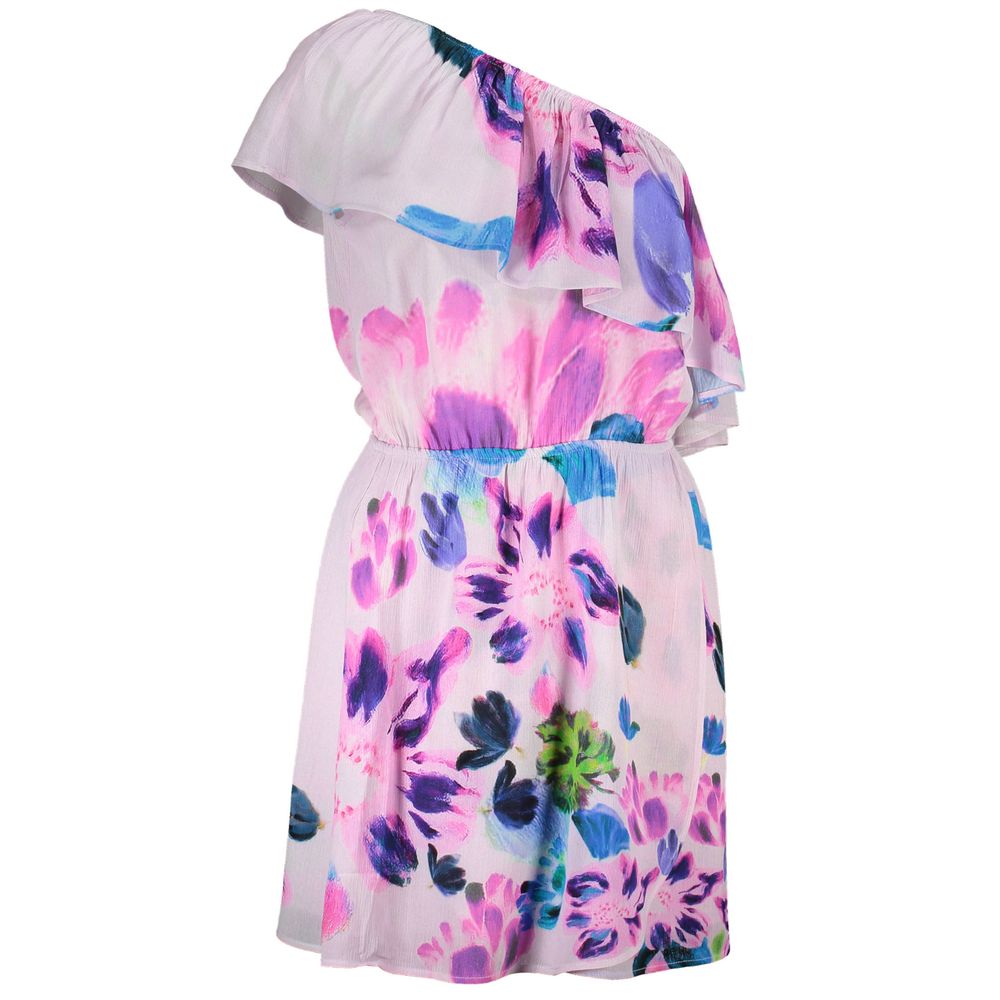 Desigual Rosa Viskose Frauen Kleid