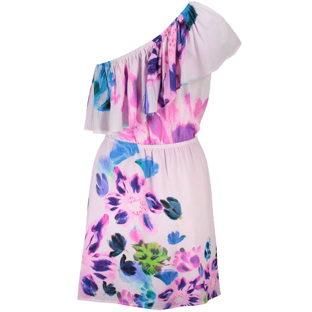 Desigual Rosa Viskose Frauen Kleid