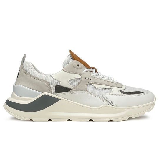 D.A.T.E Weißes Leder Sneaker