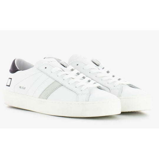 D.A.T.E Weißes Leder Sneaker