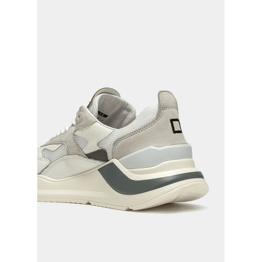 D.A.T.E Weißes Leder Sneaker