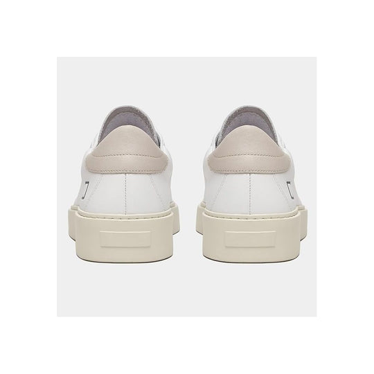 D.A.T.E Weißes Leder Sneaker
