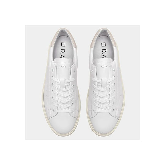 D.A.T.E Weißes Leder Sneaker