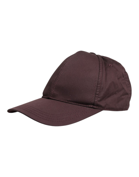 Dolce & Gabbana Braune Baumwolle DG Crown 6 Panels Baseball Cap