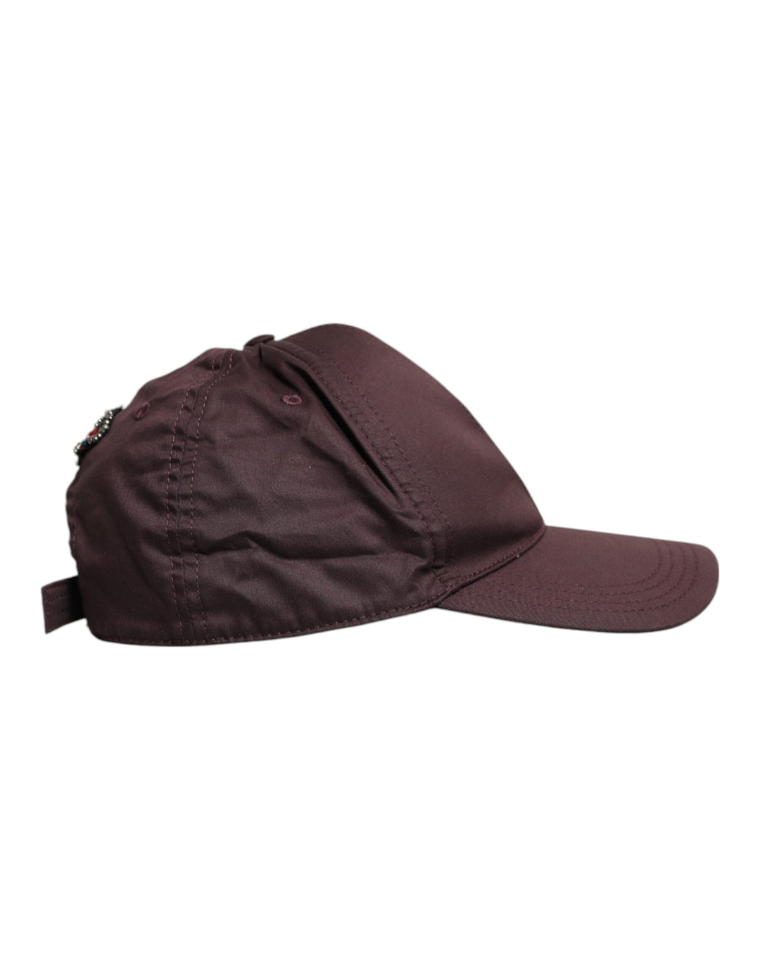 Dolce & Gabbana Braune Baumwolle DG Crown 6 Panels Baseball Cap
