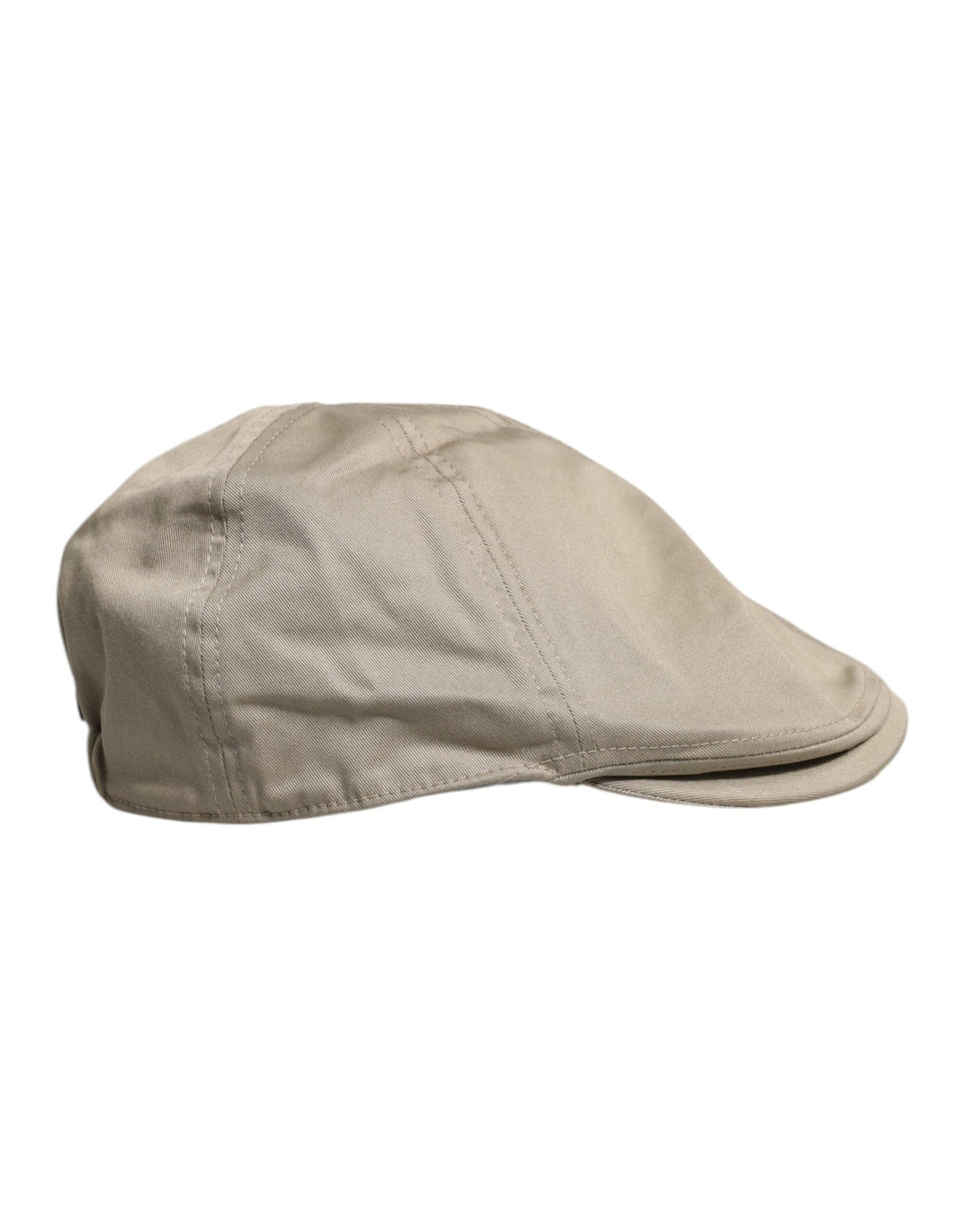 Dolce & Gabbana Beige Baumwolle Newsboy Capello Cabbie Hut