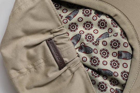 Dolce & Gabbana Beige Baumwolle Newsboy Capello Cabbie Hut