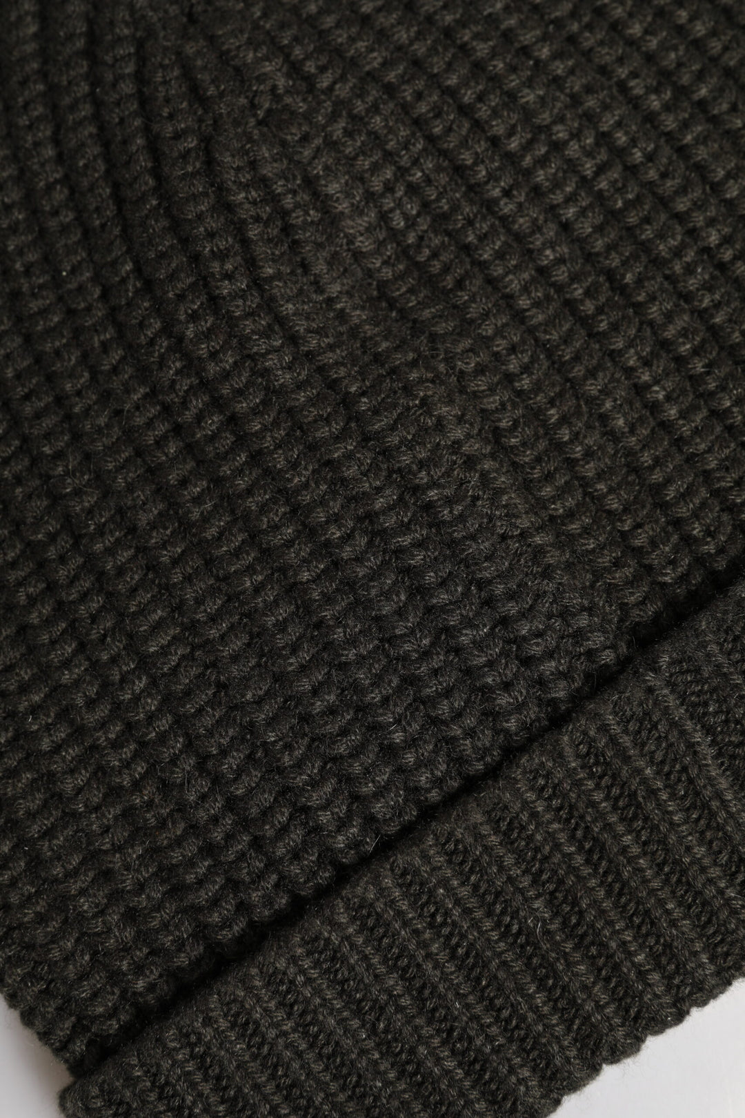 Dolce & Gabbana Dunkelgraue Kaschmir-Strickmütze Winter Beanie