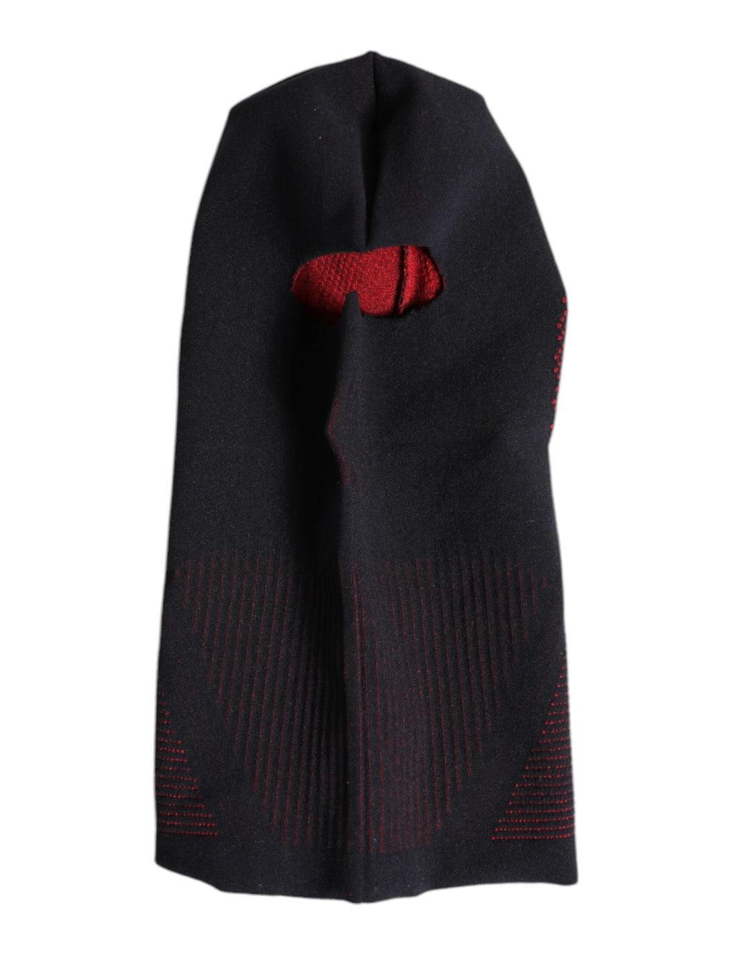 Dolce & Gabbana Schwarz Baumwolle gestrickt Skimaske Balaclava Hut