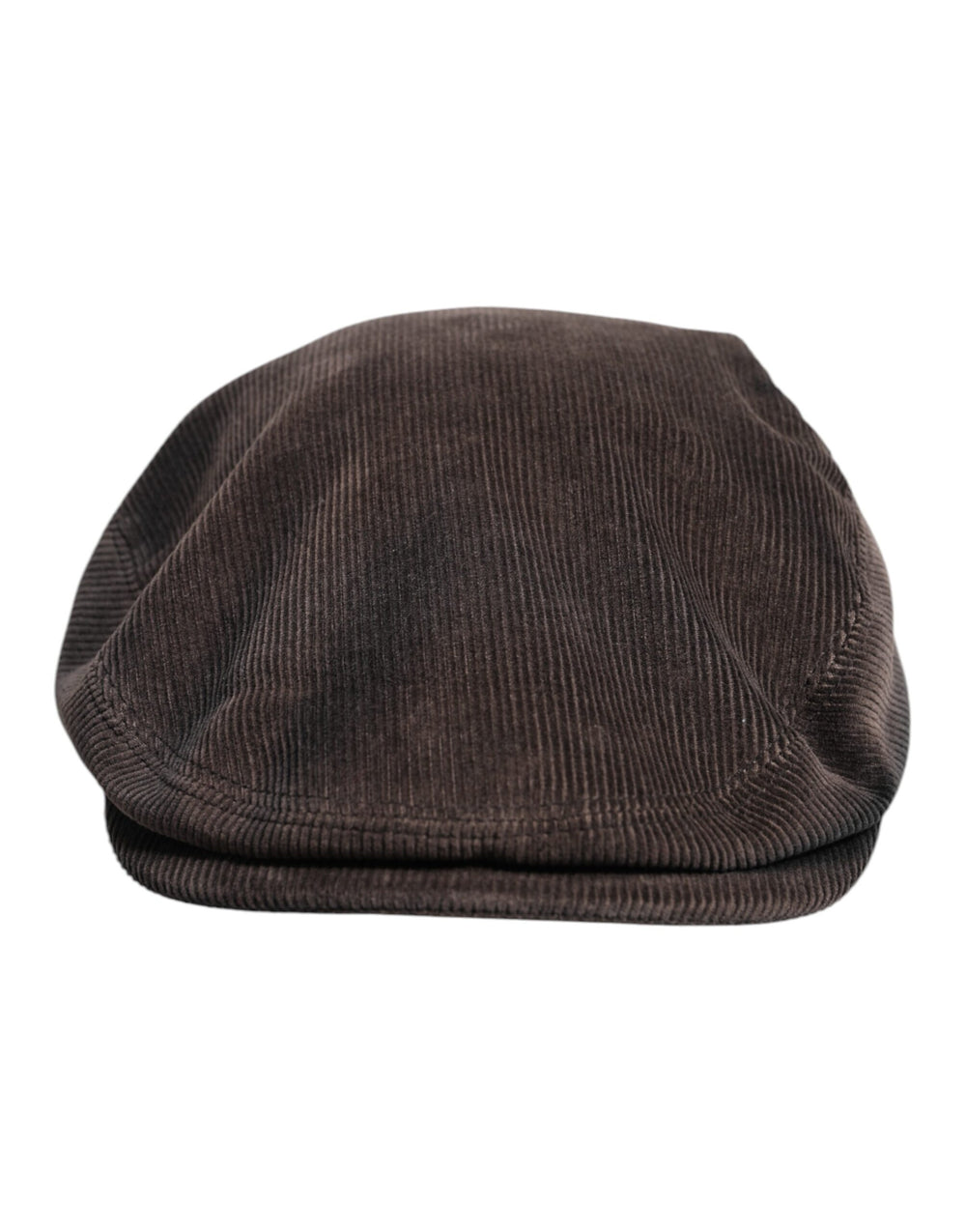 Dolce & Gabbana Brauner Baumwolle Newsboy Capello Cabbie Hut