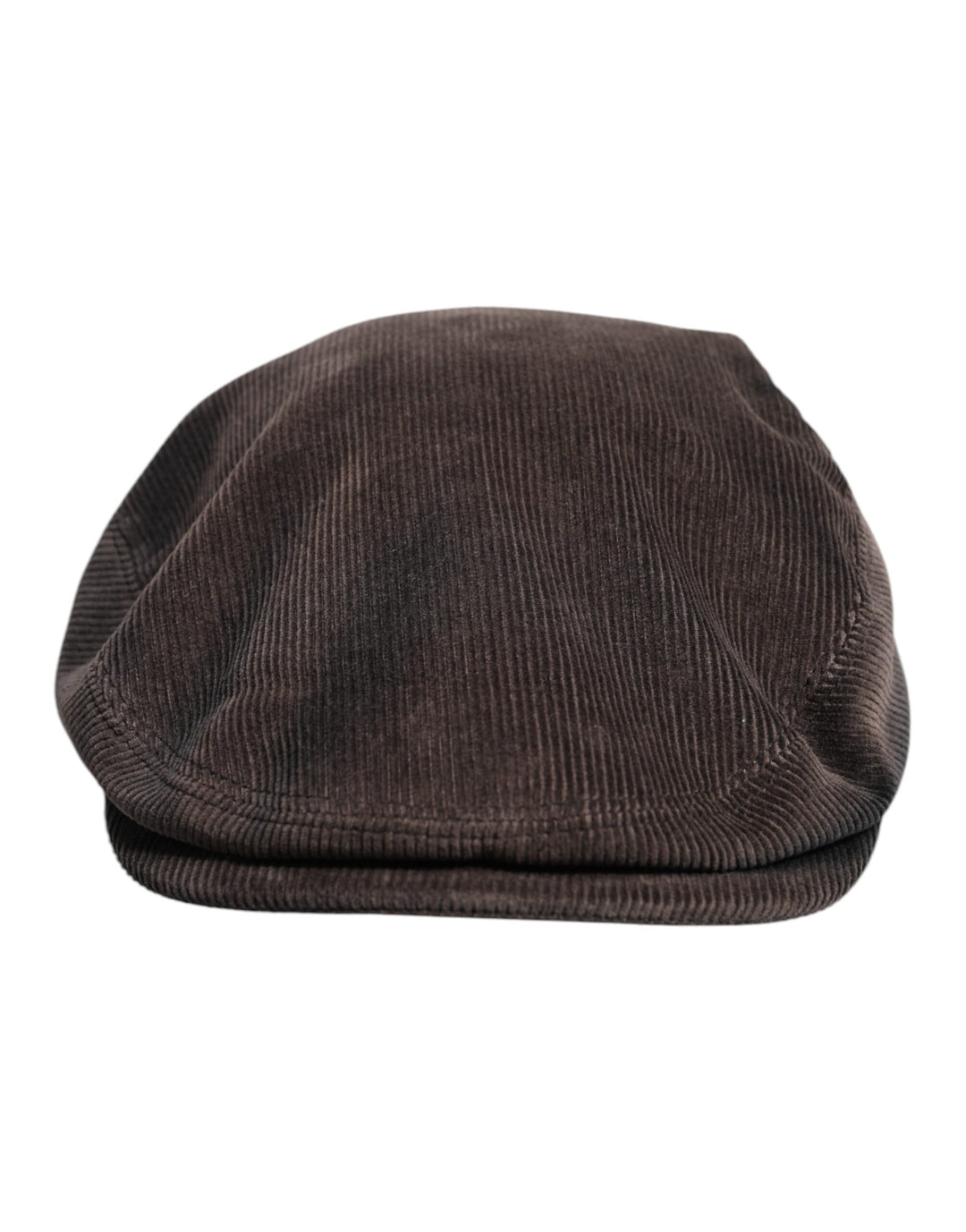 Dolce & Gabbana Brauner Baumwolle Newsboy Capello Cabbie Hut