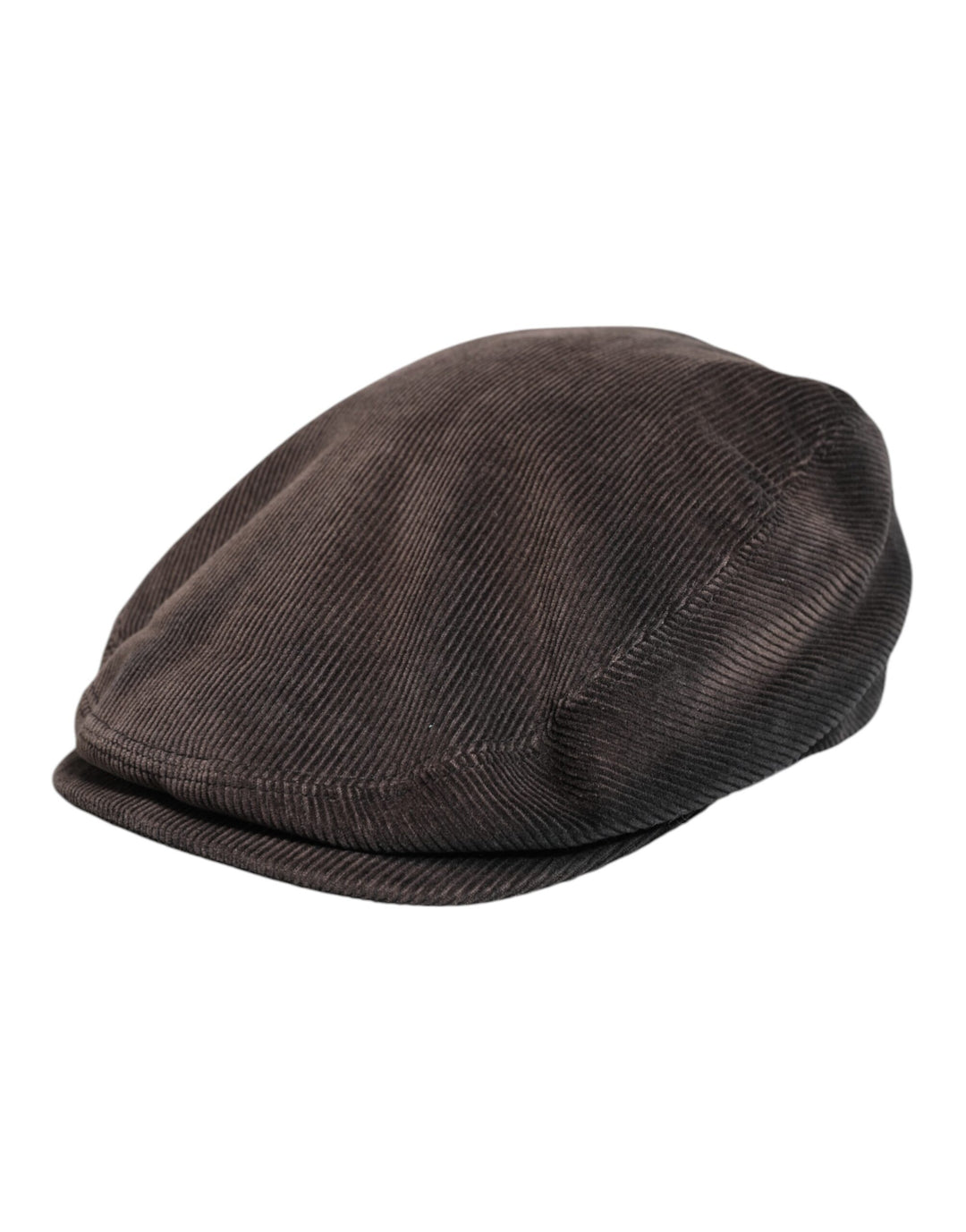 Dolce & Gabbana Brauner Baumwolle Newsboy Capello Cabbie Hut