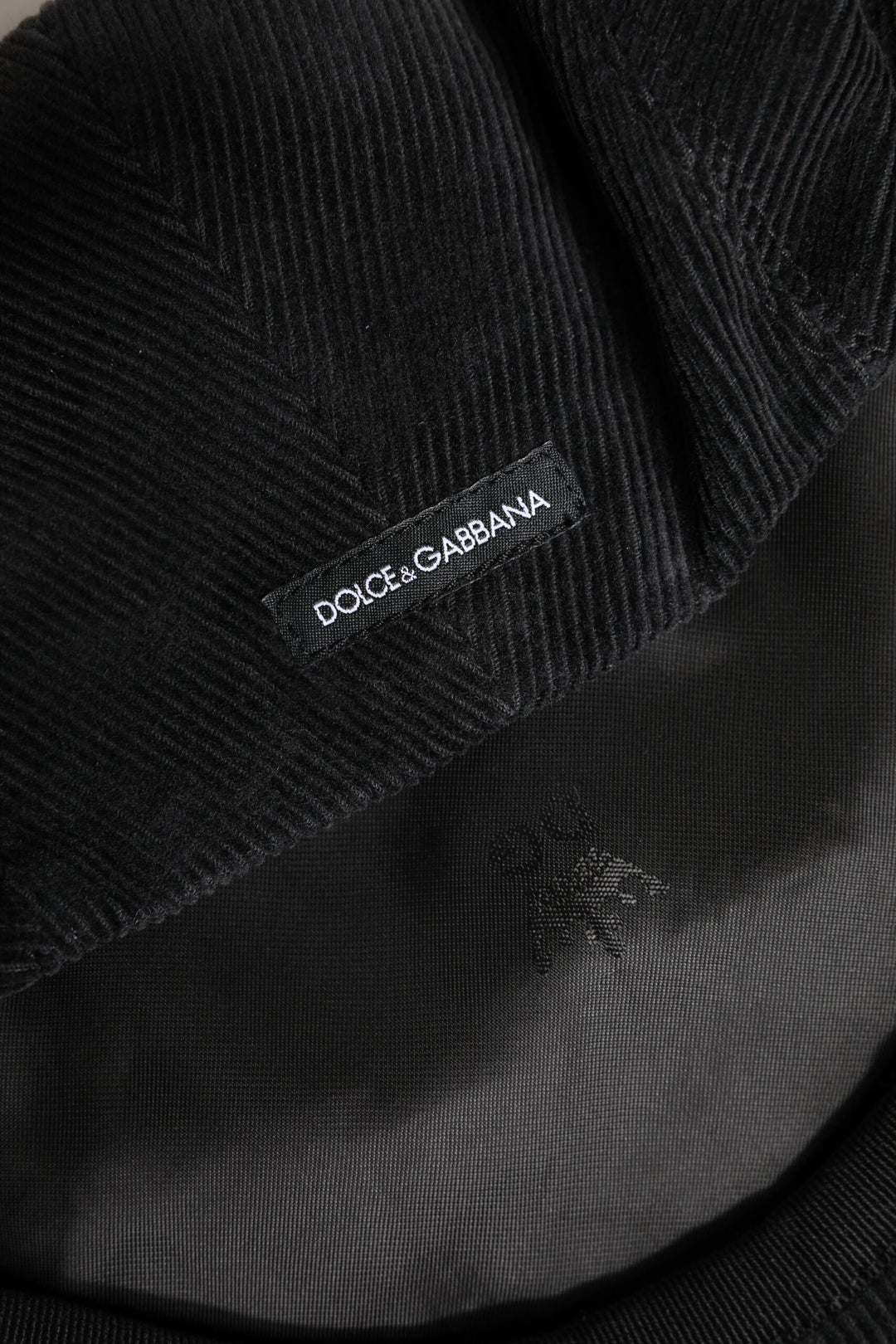 Dolce & Gabbana Brauner Baumwolle Newsboy Capello Cabbie Hut