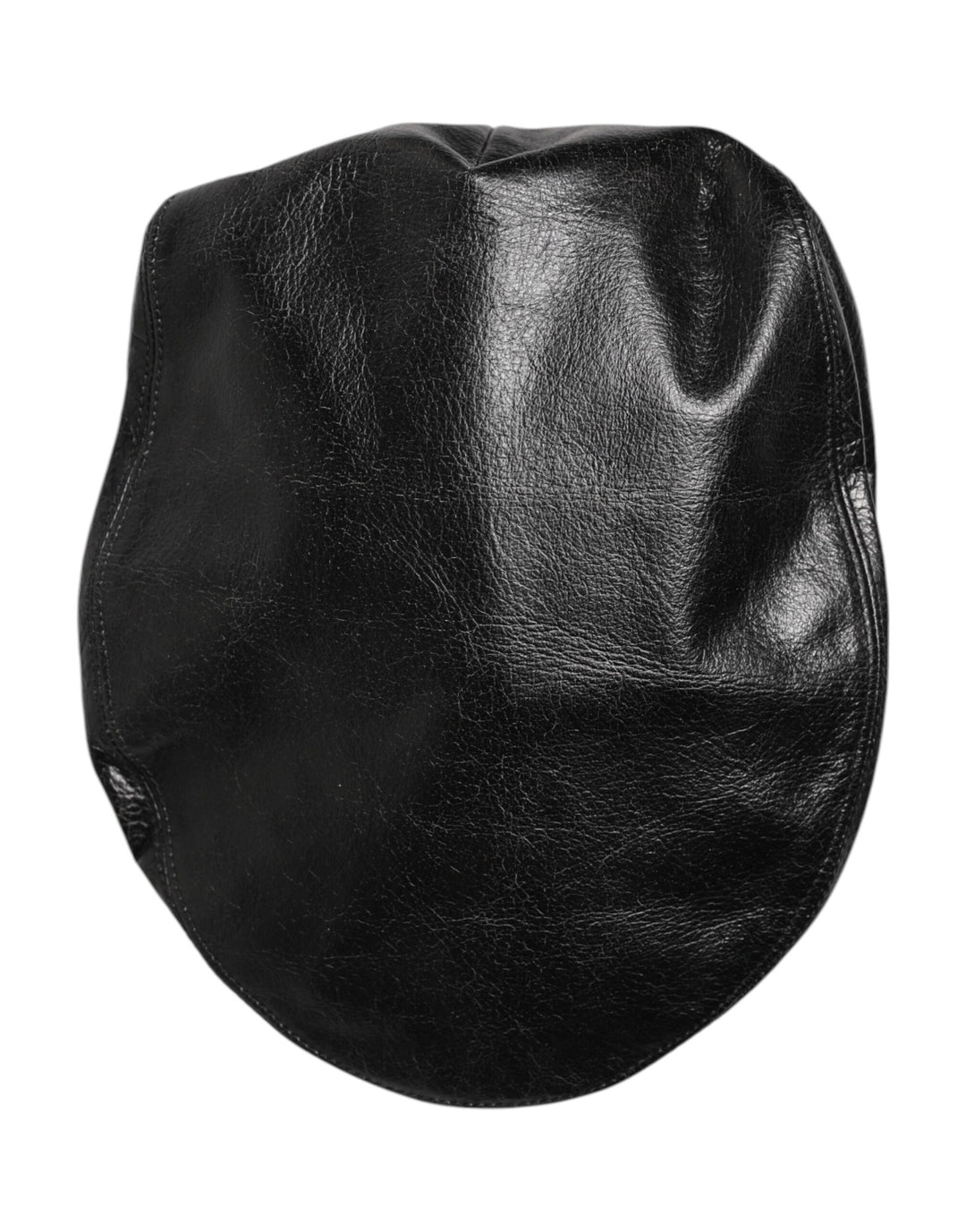 Dolce & Gabbana Schwarzes Kalb Newsboy Capello Cabbie Hut
