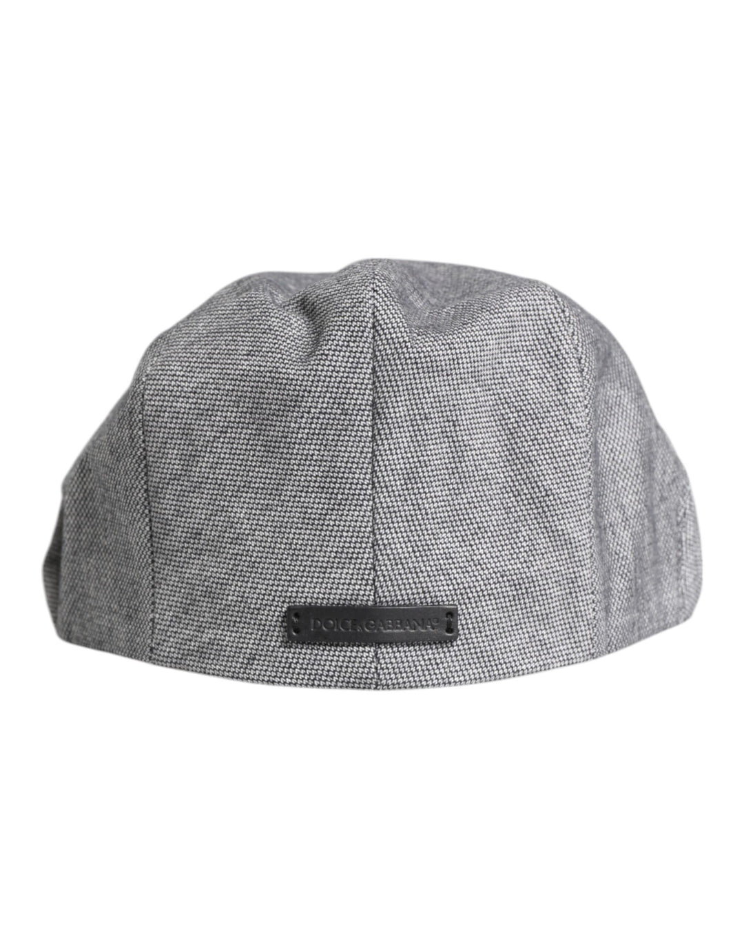 Dolce & Gabbana Graue Baumwolle Newsboy Capello Cabbie Hut