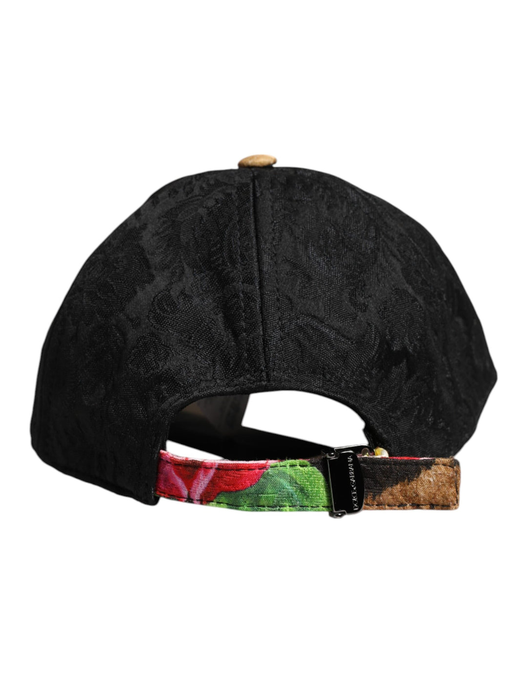 Dolce & Gabbana Multicolor DG Logo Patch 6 Panels Baseballmütze