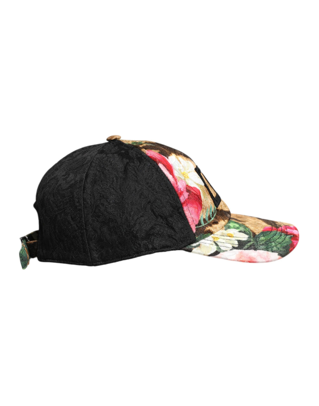 Dolce & Gabbana Multicolor DG Logo Patch 6 Panels Baseballmütze