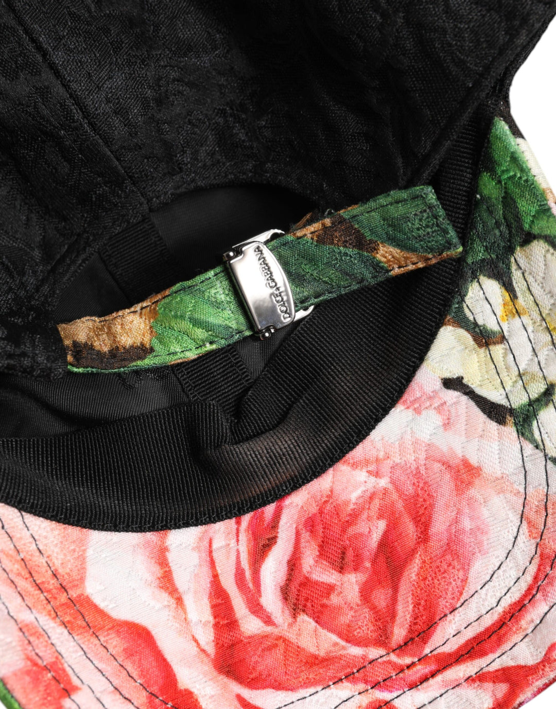 Dolce & Gabbana Multicolor DG Logo Patch 6 Panels Baseballmütze