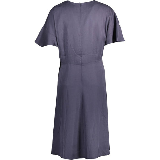 Gant Blaues Lyocell Kleid für Frauen