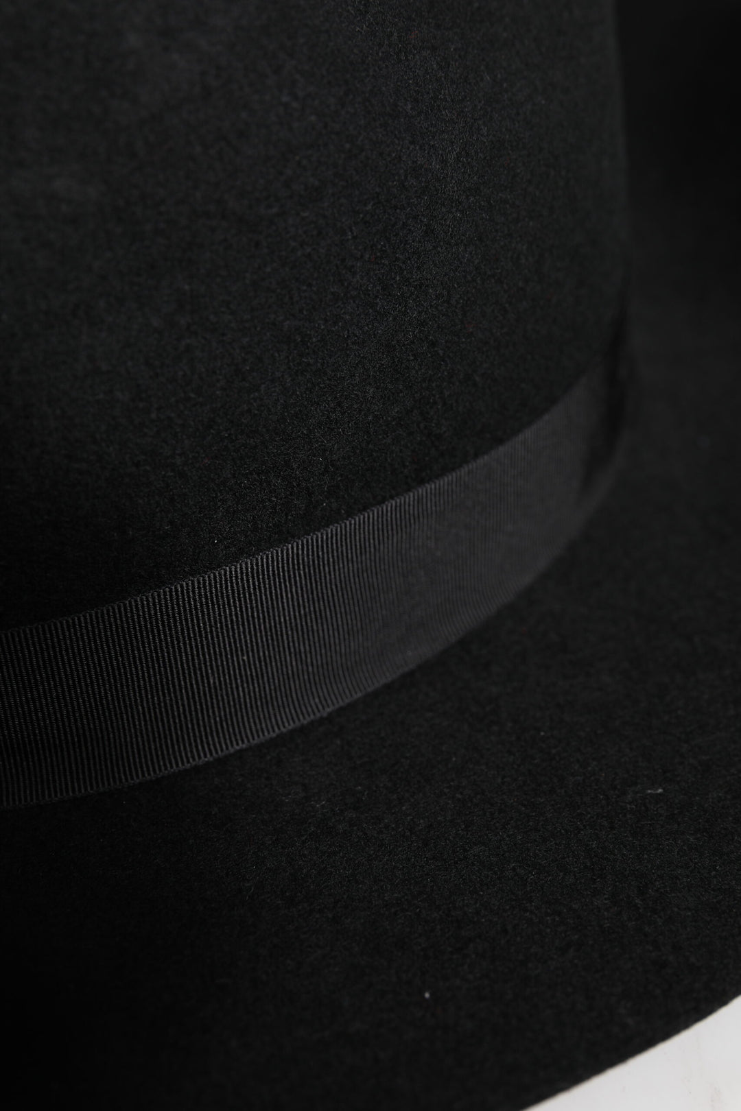 Dolce & Gabbana Schwarzer Trilby Fedora Hut mit breiter Krempe
