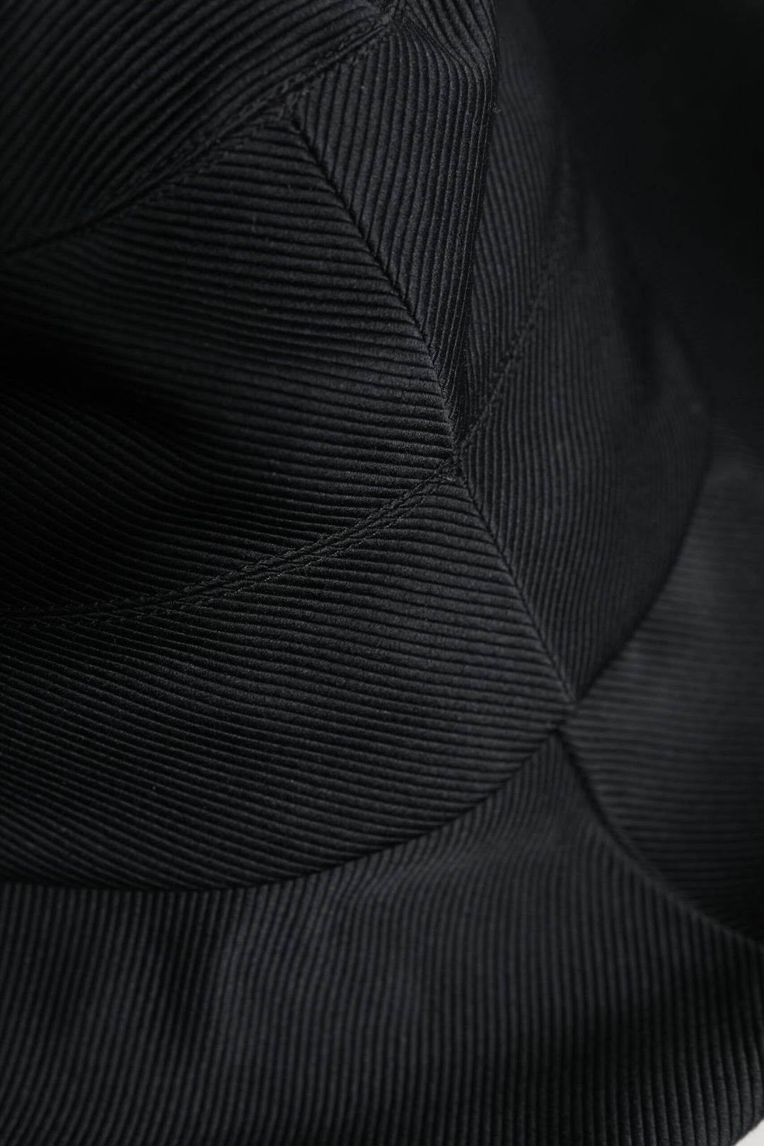 Dolce & Gabbana Schwarzer Fedora-Hut aus Baumwolle mit breiter Krempe