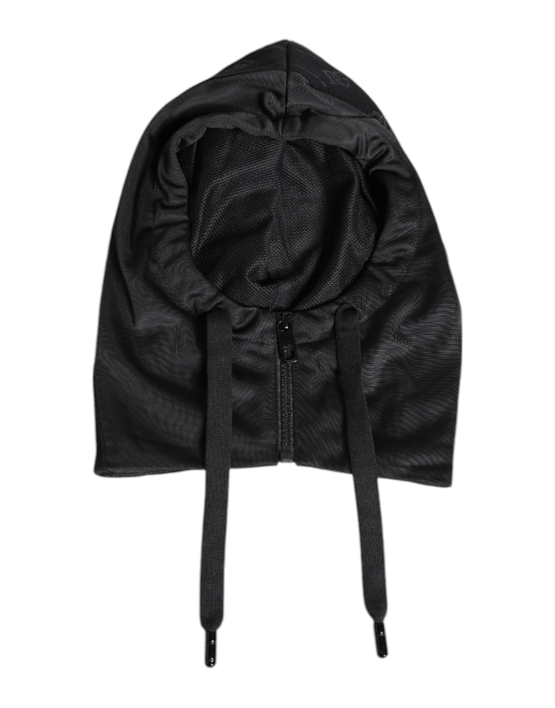 Dolce & Gabbana Schwarzer Polyester-Ganzkopf-Wickelhut