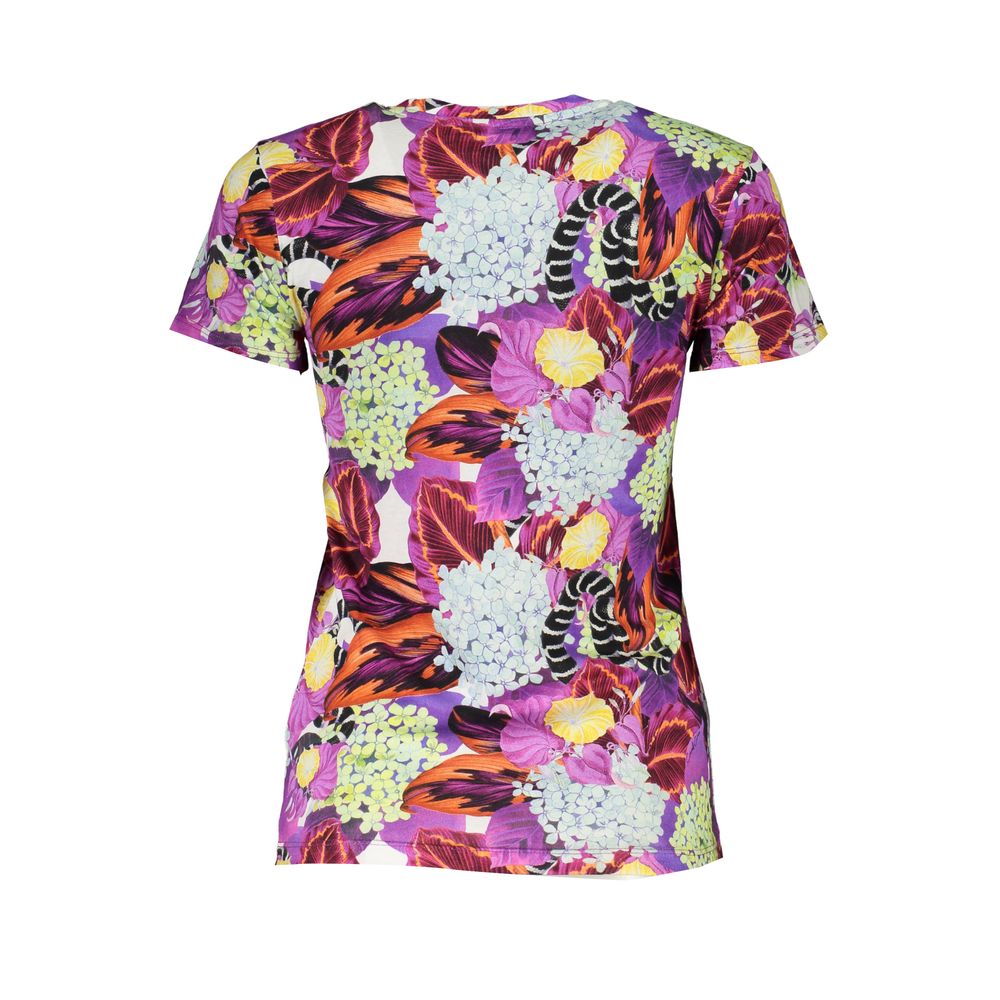Cavalli Class Lila Baumwolle Tops & T-Shirt