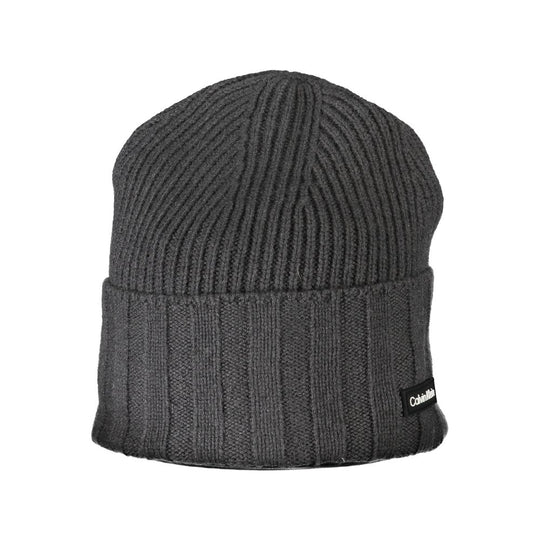 Calvin Klein Eleganter grauer Hut mit Kontrastdetail