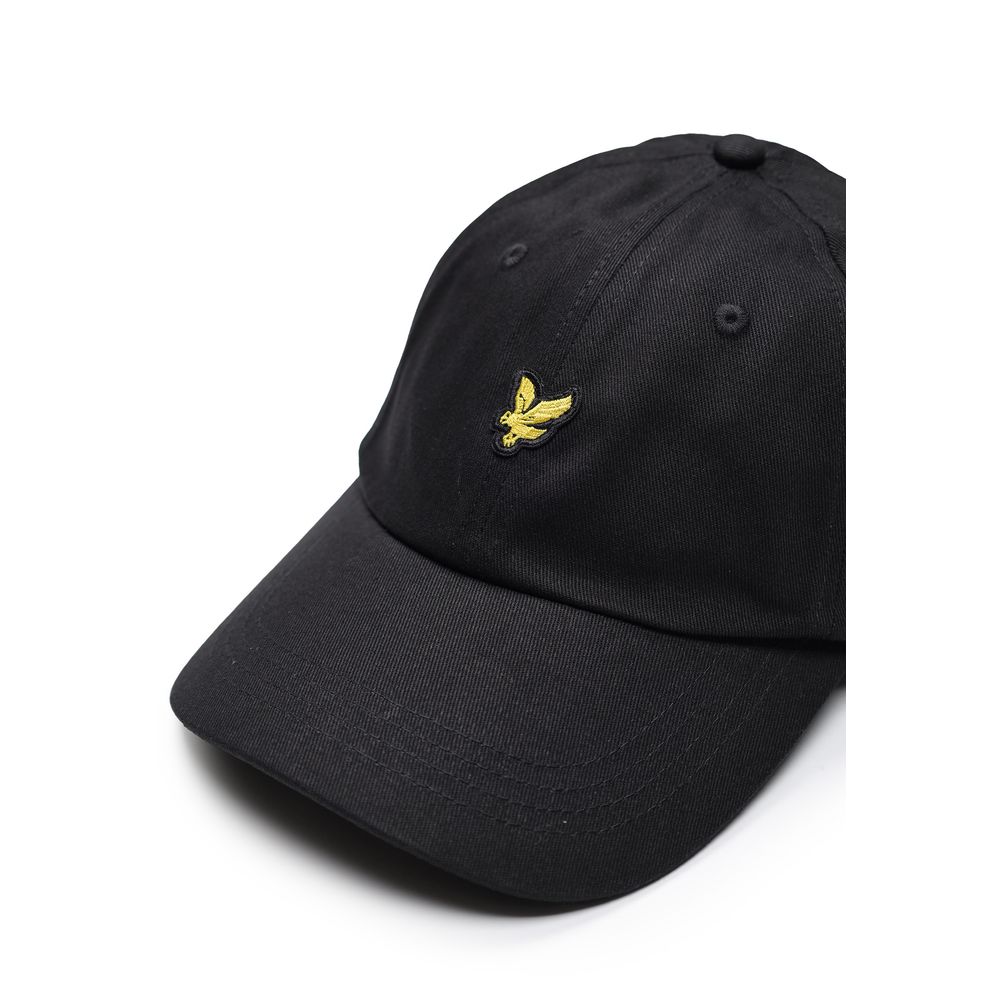 Lyle & Scott Schwarze Baumwollhüte &amp