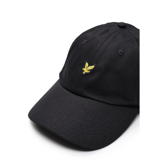Lyle & Scott Schwarze Baumwollhüte &amp
