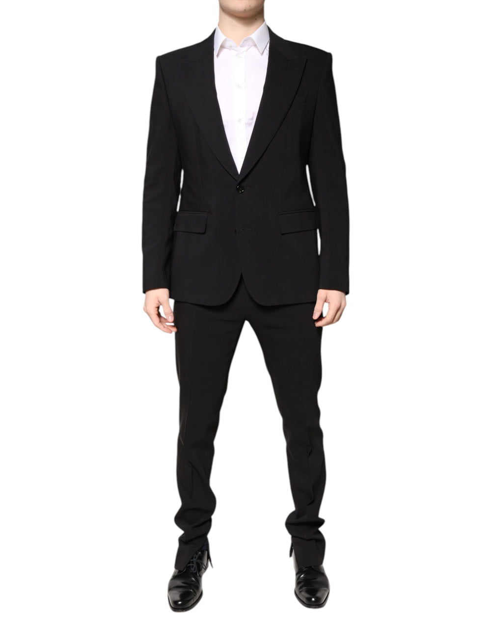 Dolce & Gabbana Multicolor Polyester Jacquard 2 Stück Anzug