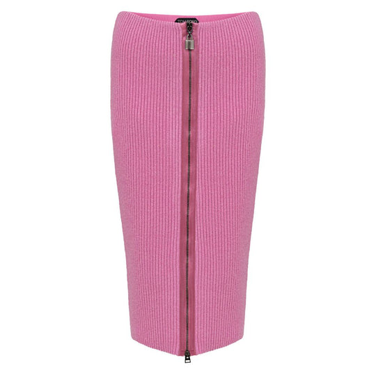 Tom Ford Midi aus rosa Wolle