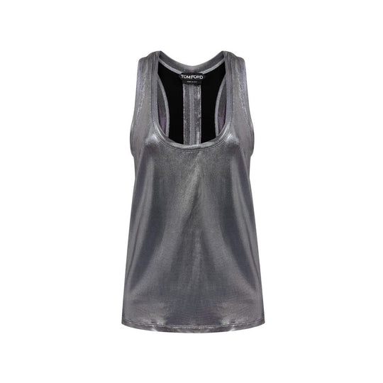 Tom Ford Graues Viskose-Top